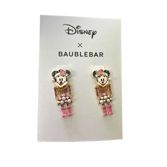 BaubleBar Jewelry - Baublebar Disney Disney Minnie Mouse Nutcracker Drop Earrings